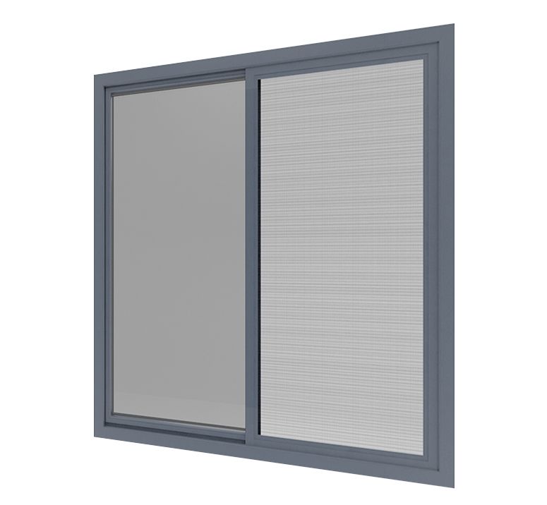 Mosquito nets for windows and doors - frame-mounted, roll-up