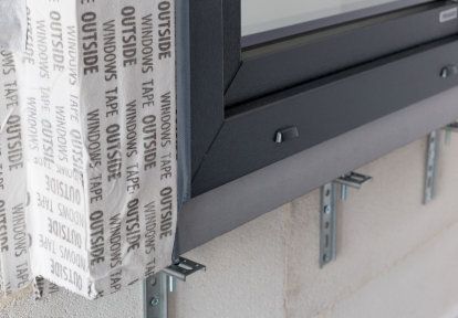 Trójwarstwowy ciepły montaż okien