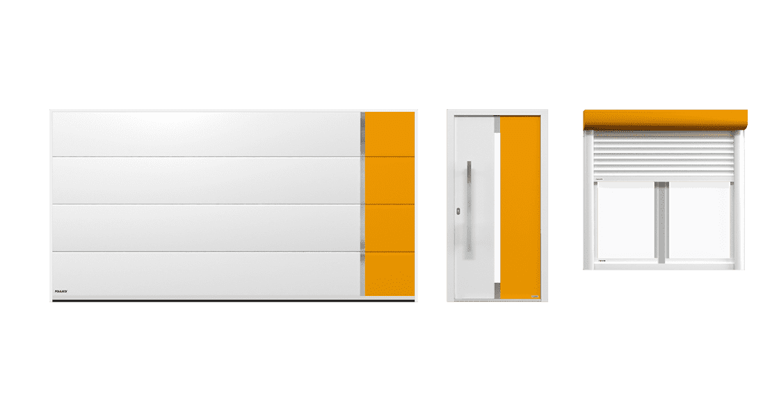 Eunika, variante legno arancio - linea Harmony, Dako