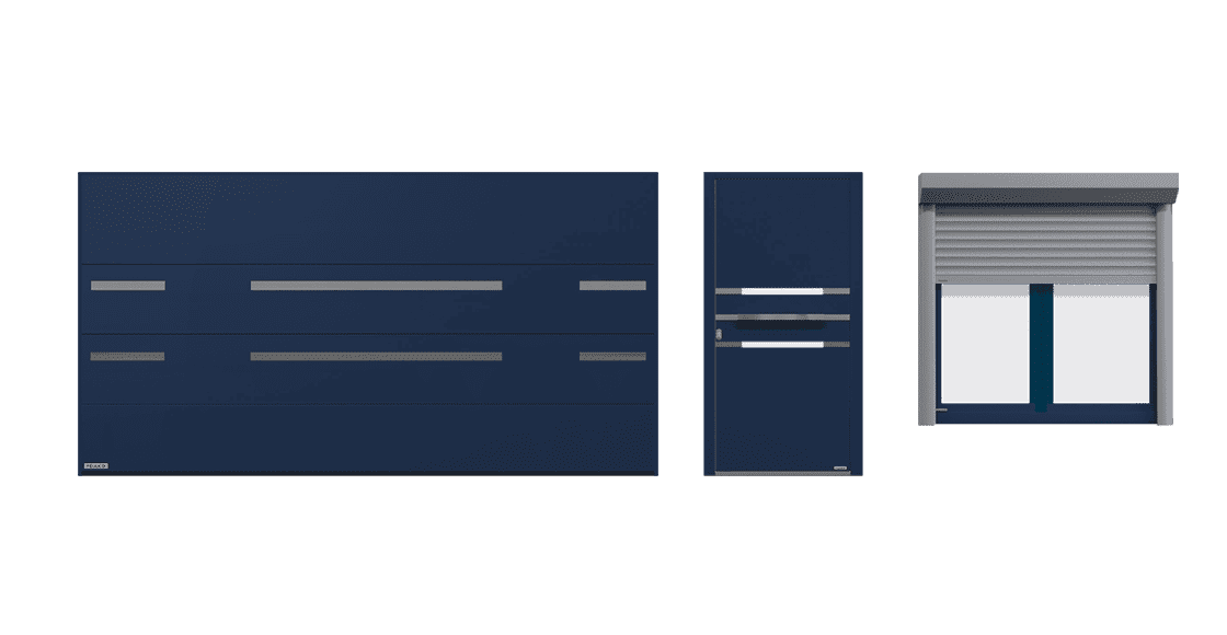 Alba, variante blu - linea Harmony, Dako