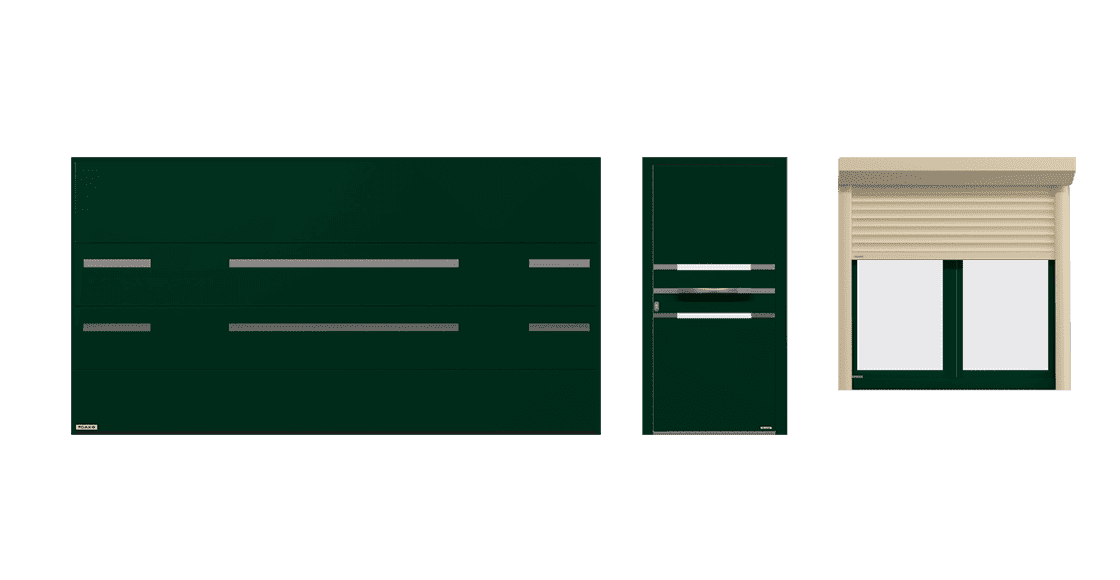 Alba, variante verde - linea Harmony, Dako