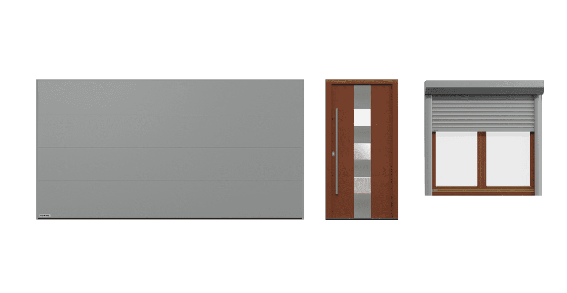 Fotyna, variante legno e grigio - linea Harmony, Dako Fotyna, variante legno e grigio - linea Harmony, Dako