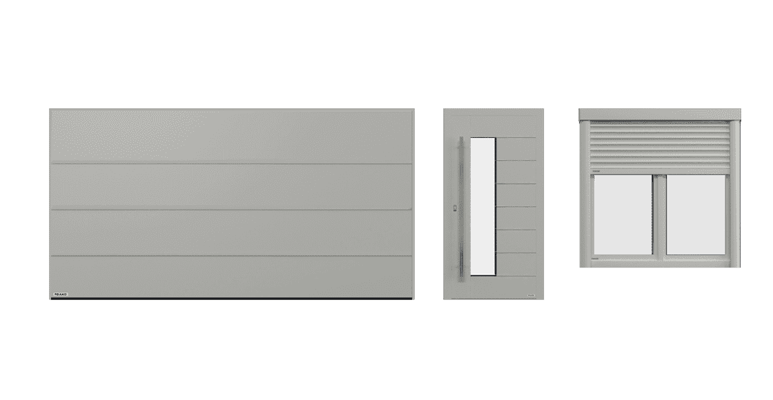 Sotera, variante Grigio - linea Harmony, Dako Sotera, variante Grigio - linea Harmony, Dako