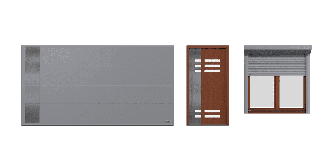 Tulia, variante Grigio - linea Harmony, Dako