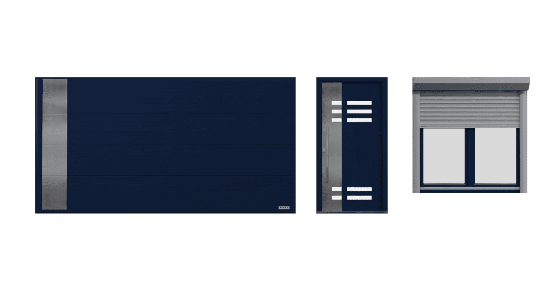 Tulia, variante Blu - linea Harmony, Dako