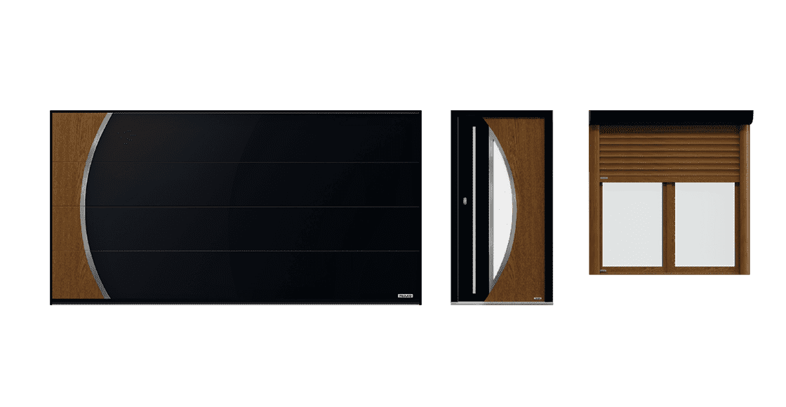 Lilla, variante Legno/nero - linea Harmony, Dako Lilla, variante Legno/nero - linea Harmony, Dako