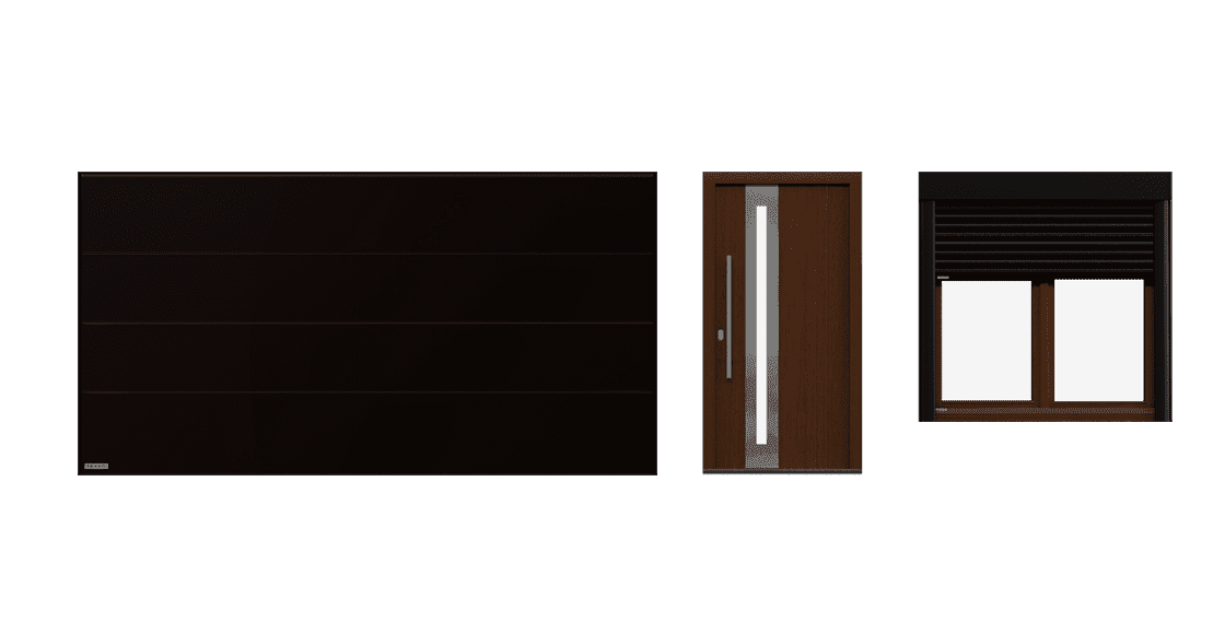 Niceta, variante Legno scuro - linea Harmony, Dako