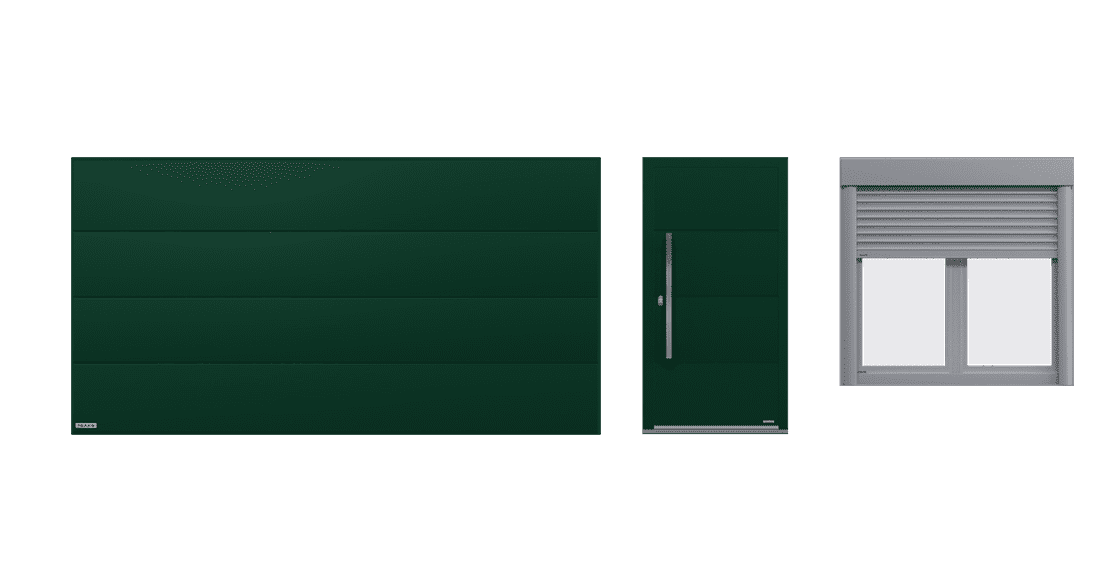 Noel, variante Verde scuro - linea Harmony, Dako Noel, variante Verde scuro - linea Harmony, Dako