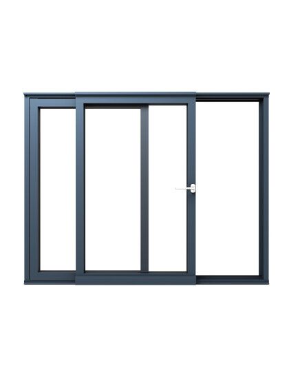 Porte e vetrate della terrazza HKS DAKO