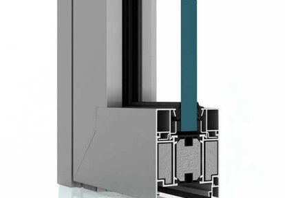 Przeciwpożarowe drzwi aluminiowe