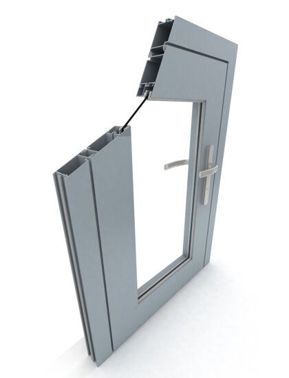 Drzwi profilowane DA-45 (system wewnętrzny)