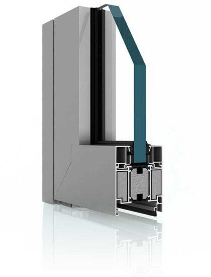 Przeciwpożarowe drzwi aluminiowe