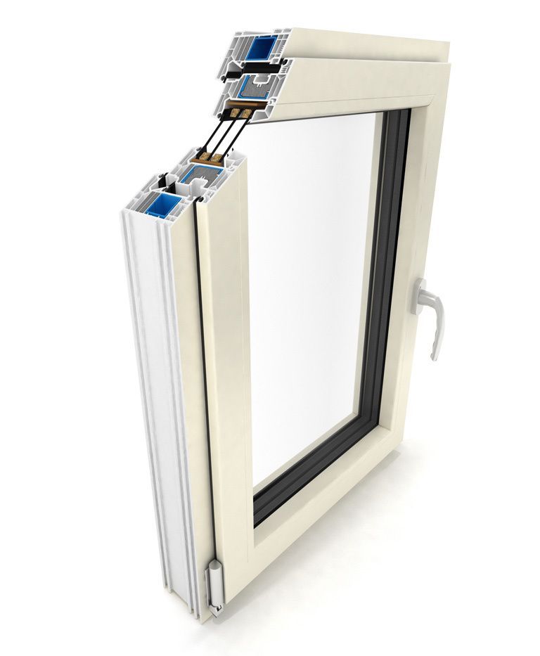 DPQ-82 thermoSecure PVC window