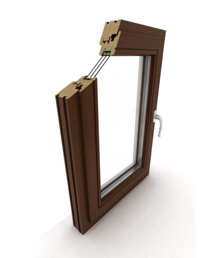 Okna drewniane DAKO DDF-78