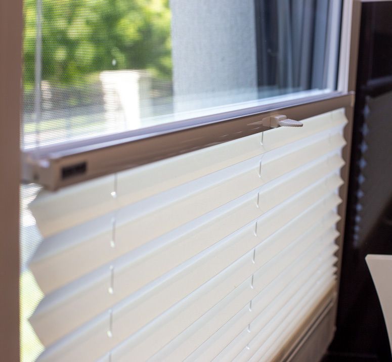 DKPaula pleated blinds and shades with installation DAKO UK Ireland