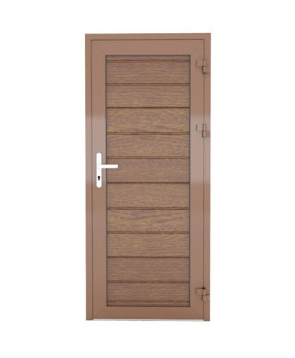 Drzwi boczne z panelem z przetłoczeniem poziomym DK-PP