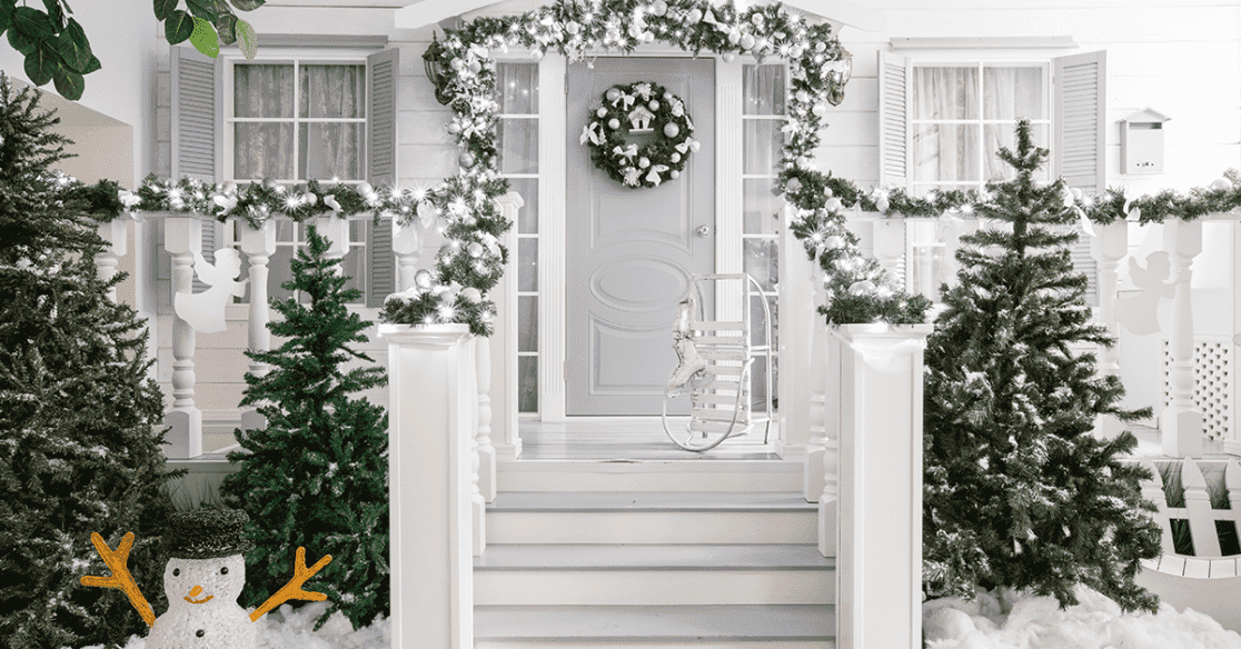 beside Staple Prisoner Dziesięć pomysłów na świąteczne dekoracje okien i drzwi | Porady DAKO