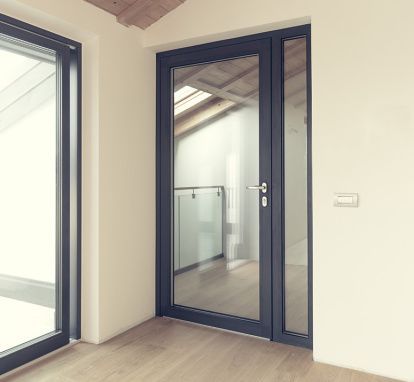 Drzwi przeciwpożarowe aluminiowe