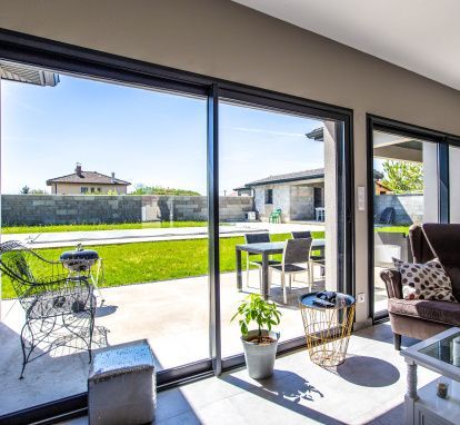 System aluminiowych drzwi przesuwnych ST