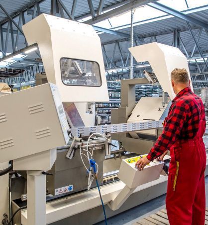 Linia produkcyjna - stolarka drewniana Linia produkcyjna - stolarka drewniana