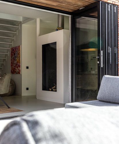 Harmonijkowe drzwi tarasowe