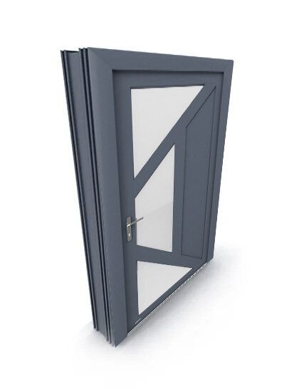 portes en pvc Drzwi wsadowe