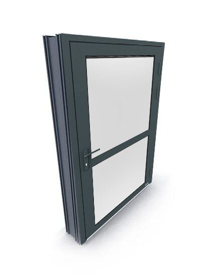 portes d’entrée en aluminium Drzwi profilowane